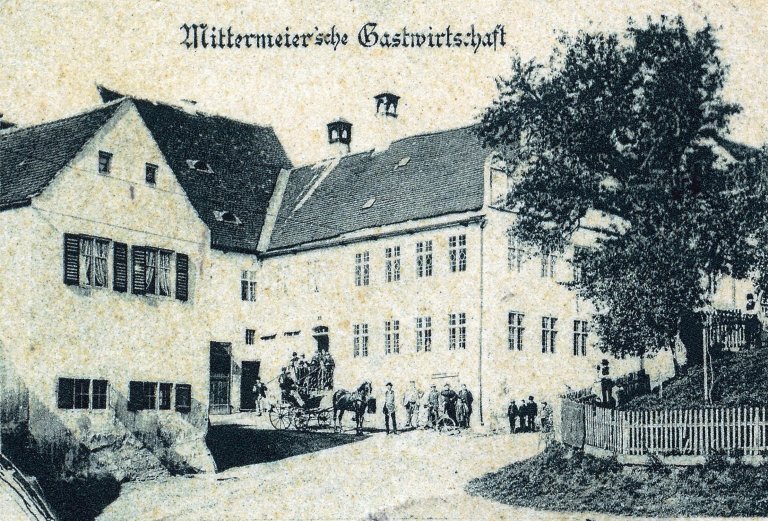Brauerei Mittermeier um 1900